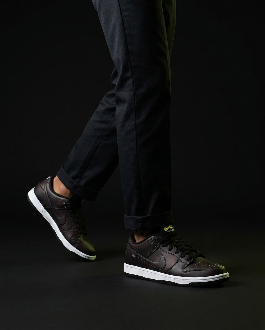 NK Leather Vulcanised Skate Trainer