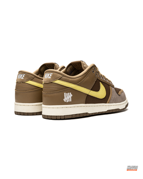 NK Leather Woven-Panel Court Trainer