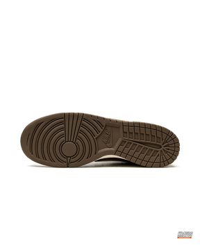 NK Leather Woven-Panel Court Trainer