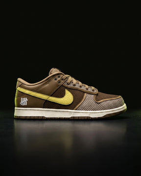 NK Leather Woven-Panel Court Trainer