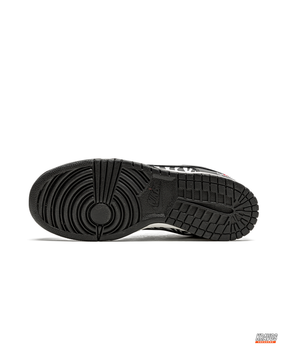 NK Leather Zebra-Print Skate Low