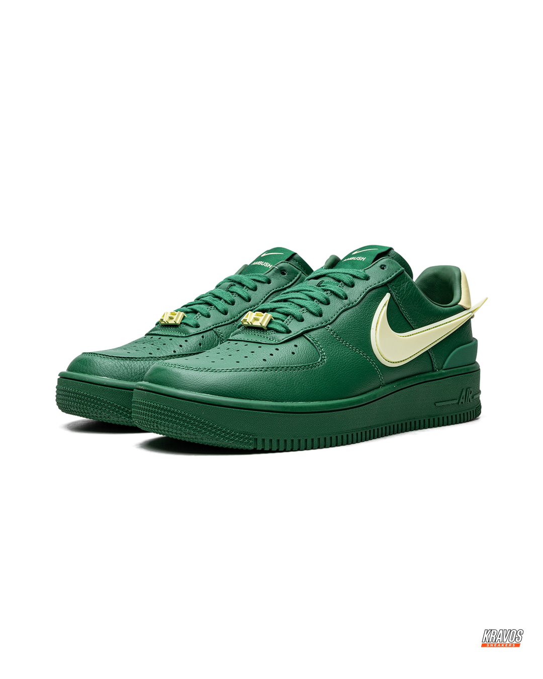 NK Leather Zip-Tag Court Trainer