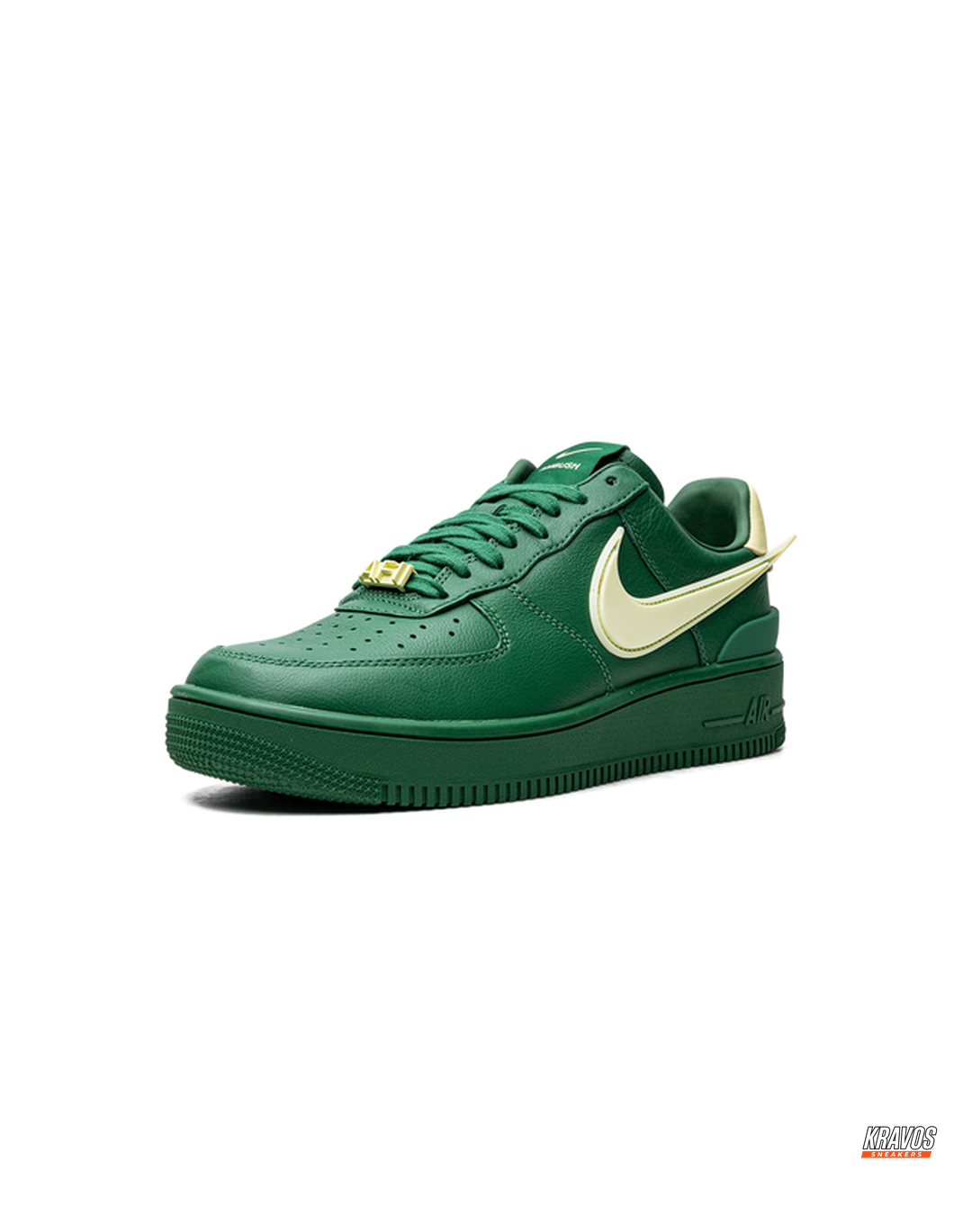 NK Leather Zip-Tag Court Trainer