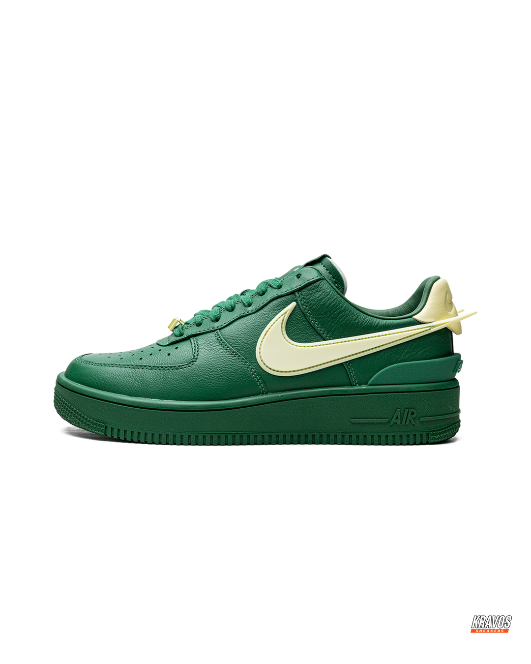 NK Leather Zip-Tag Court Trainer