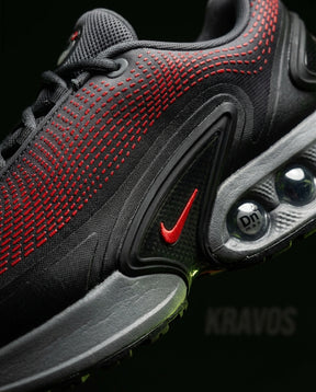 NK Mesh Bubble-Air Running Trainer Black Grey Red