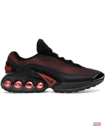 NK Mesh Bubble-Air Running Trainer Black Red #blackred