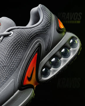 NK Mesh Bubble-Air Running Trainer Grey Orange Black