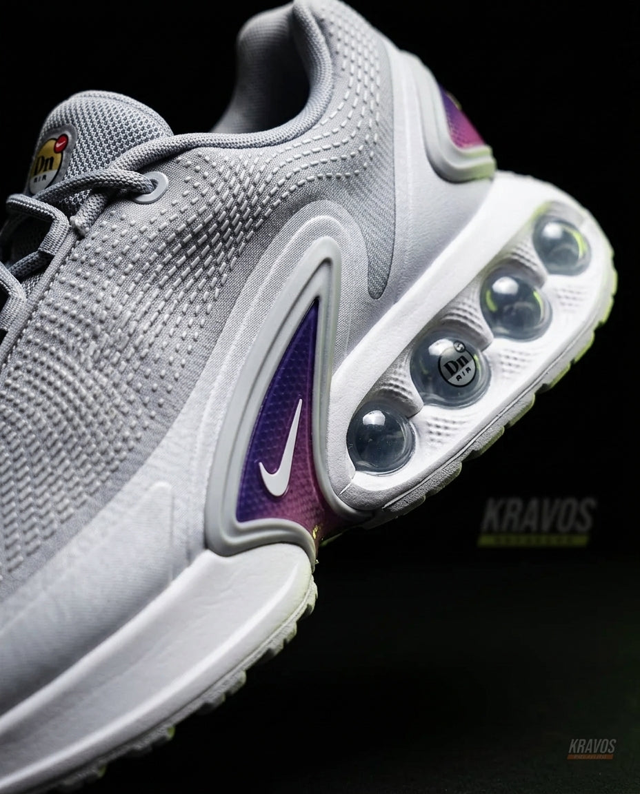NK Mesh Bubble-Air Running Trainer Grey Purple White