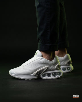 NK Mesh Bubble-Air Running Trainer White Grey