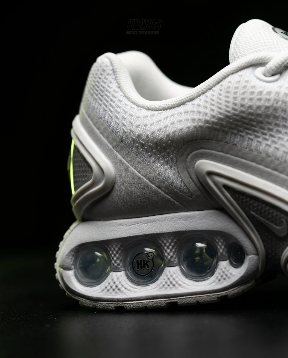 NK Mesh Bubble-Air Running Trainer White Grey