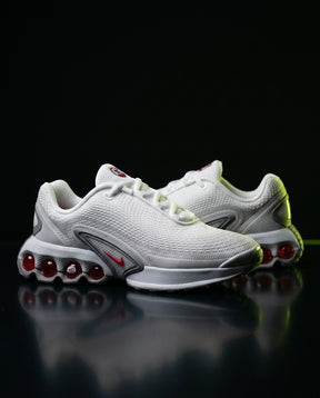 NK Mesh Bubble-Air Running Trainer White Red Grey