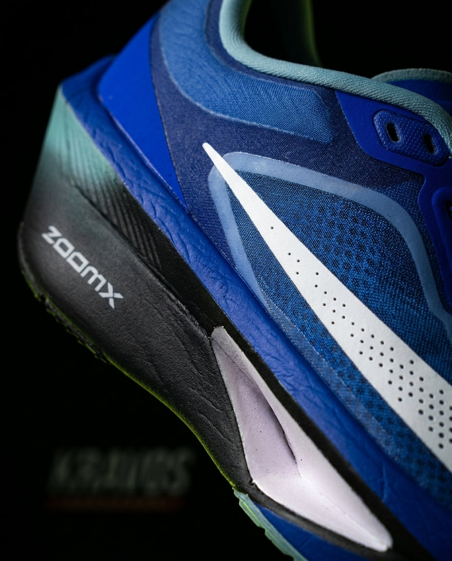NK Mesh Carbon-Plate Racing Runner Blue White Black