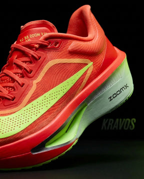 NK Mesh Carbon-Plate Racing Runner Red Green