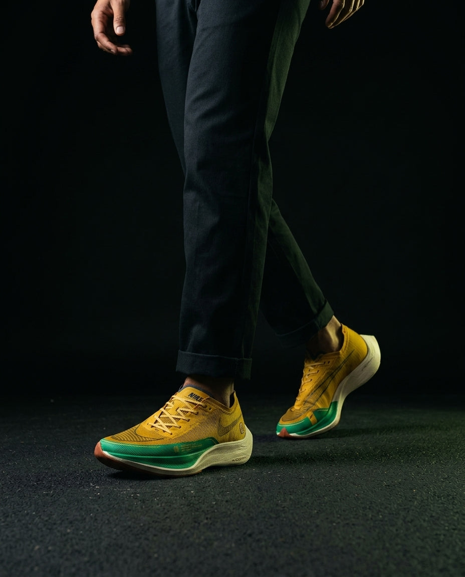 NK Mesh Curved-Heel Racing Runner