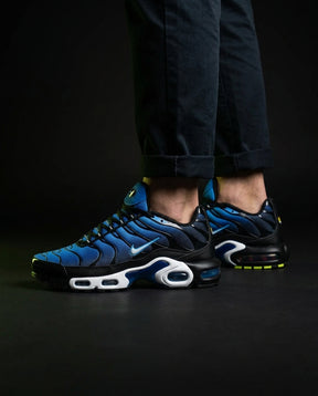 NK Mesh Layered Air-Bubble Runner Blue Black White