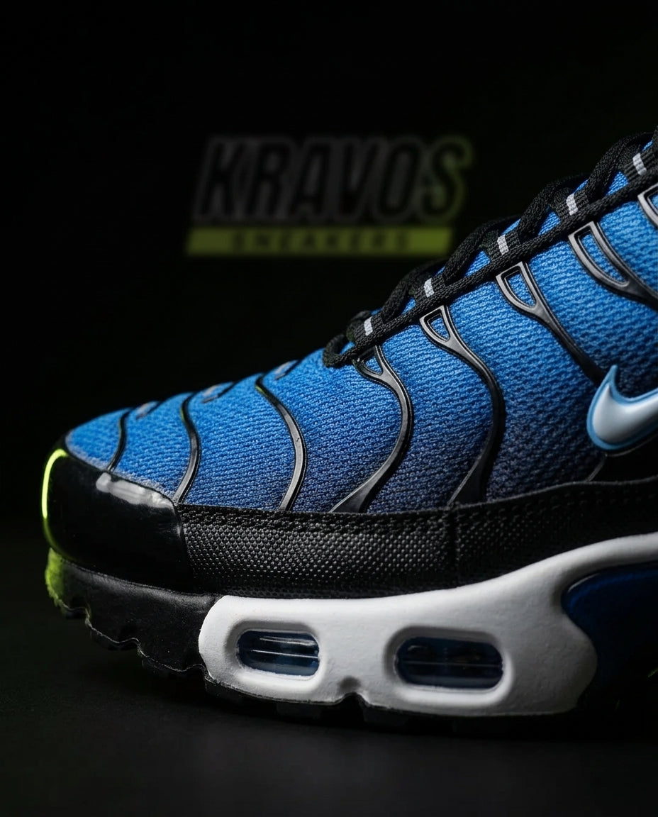 NK Mesh Layered Air-Bubble Runner Blue Black White