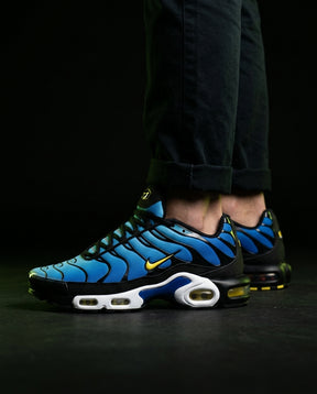 NK Mesh Layered Air-Bubble Runner Blue Black Yellow
