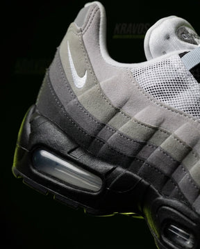 NK Mesh Layered Bubble Runner White Black Grey