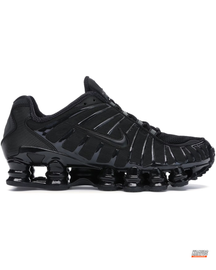 NK Mesh Layered Caged Runner Triple Black #tripleblack