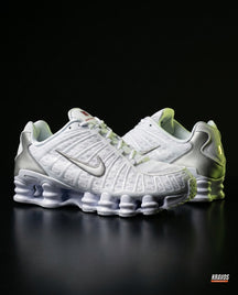 NK Mesh Layered Caged Runner White Silver