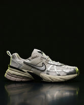 NK Mesh Layered Chunky Runner Silver Grey White