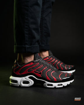 NK Mesh Layered Tiger-Stripe Runner Black Red White