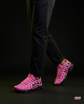 NK Mesh Layered Tiger-Stripe Runner Pink Black