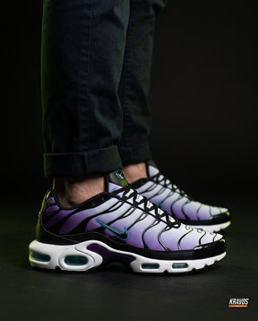 NK Mesh Layered Tiger-Stripe Runner Purple White Black
