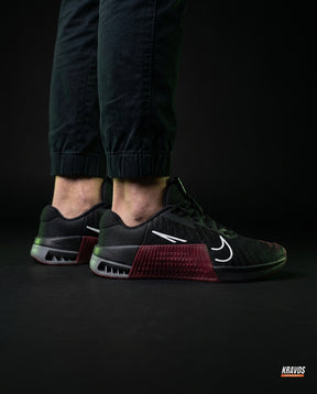 NK Mesh Layered Training Trainer Black Burgundy