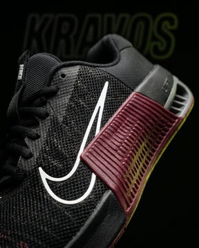 NK Mesh Layered Training Trainer Black Burgundy