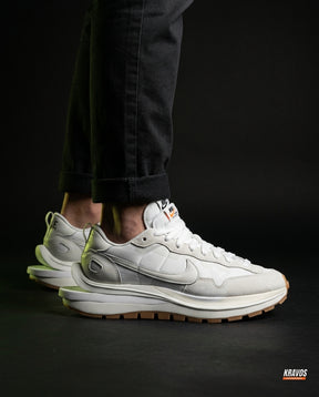 NK Mesh Layered Waffle-Sole Runner White Gum