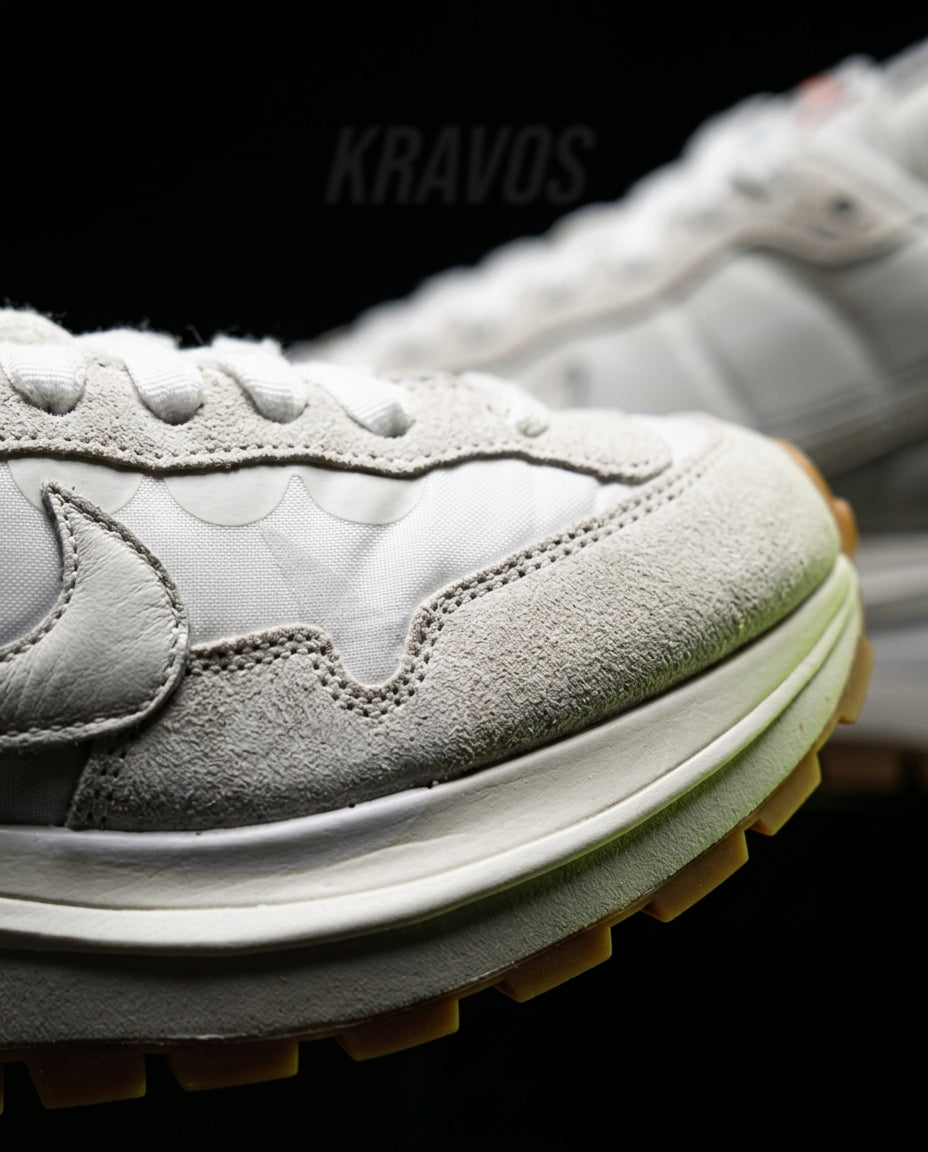 NK Mesh Layered Waffle-Sole Runner White Gum