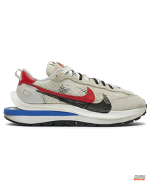 NK Mesh Layered Waffle-Sole Runner White Red Blue #whiteredblue