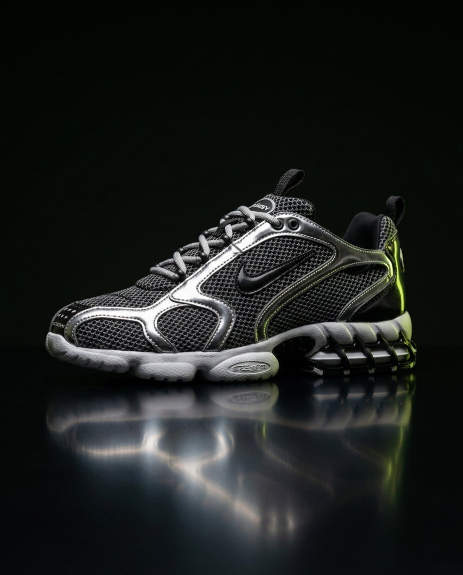 NK Mesh Metallic Caged Runner