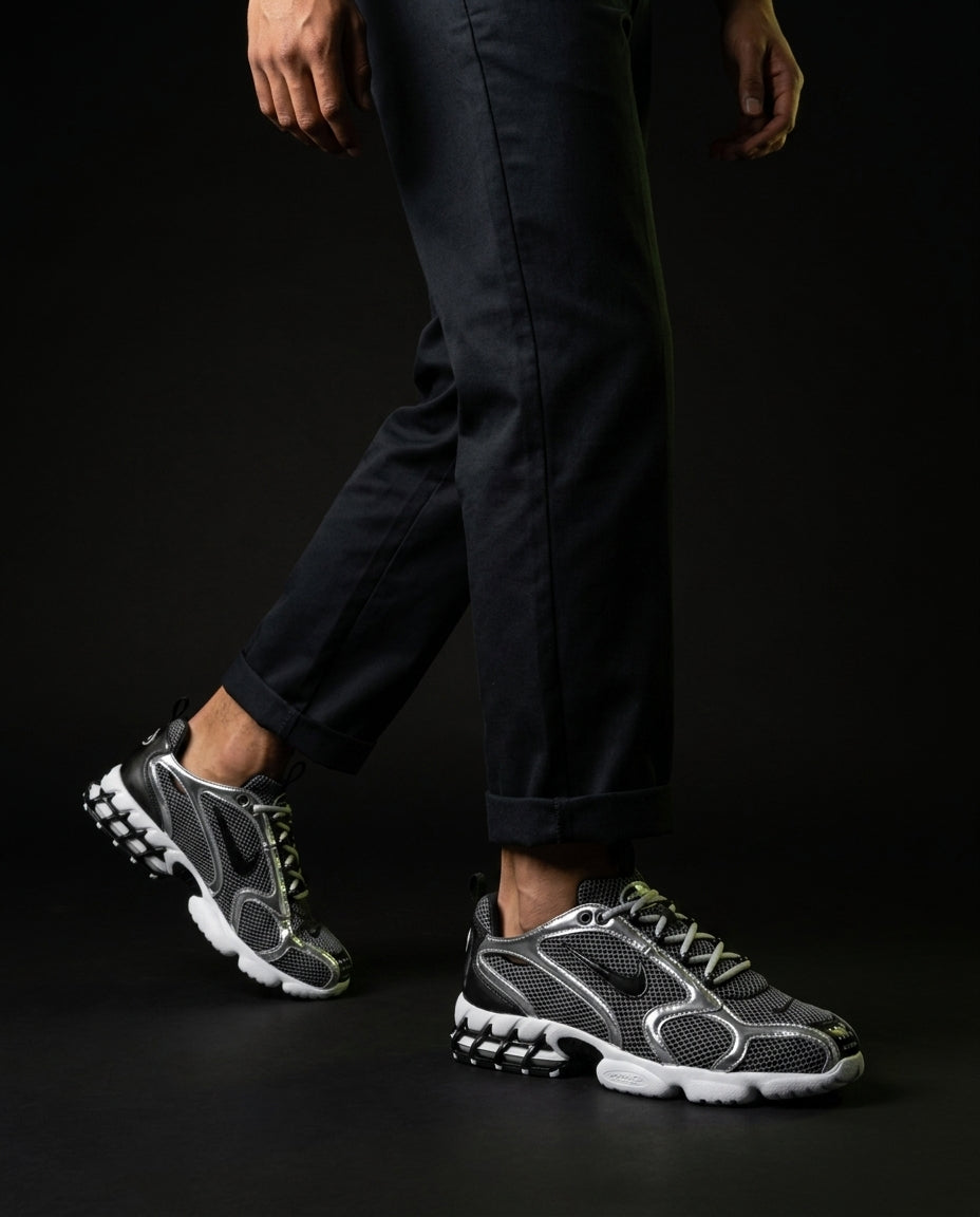 NK Mesh Metallic Caged Runner