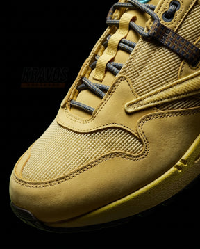 NK Mesh Mudguard Toe Trainer Yellow Grey