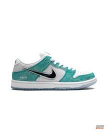 NK Mesh Panelled Skate Trainer Teal White #tealwhite