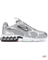 NK Mesh Perforated Trail Runner Silver Grey White #silvergreywhite