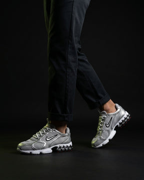 NK Mesh Perforated Trail Runner Silver Grey White