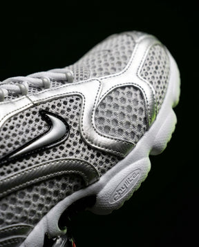NK Mesh Perforated Trail Runner Silver Grey White