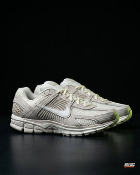 NK Mesh Ribbed-Panel Runner Trainer Grey White