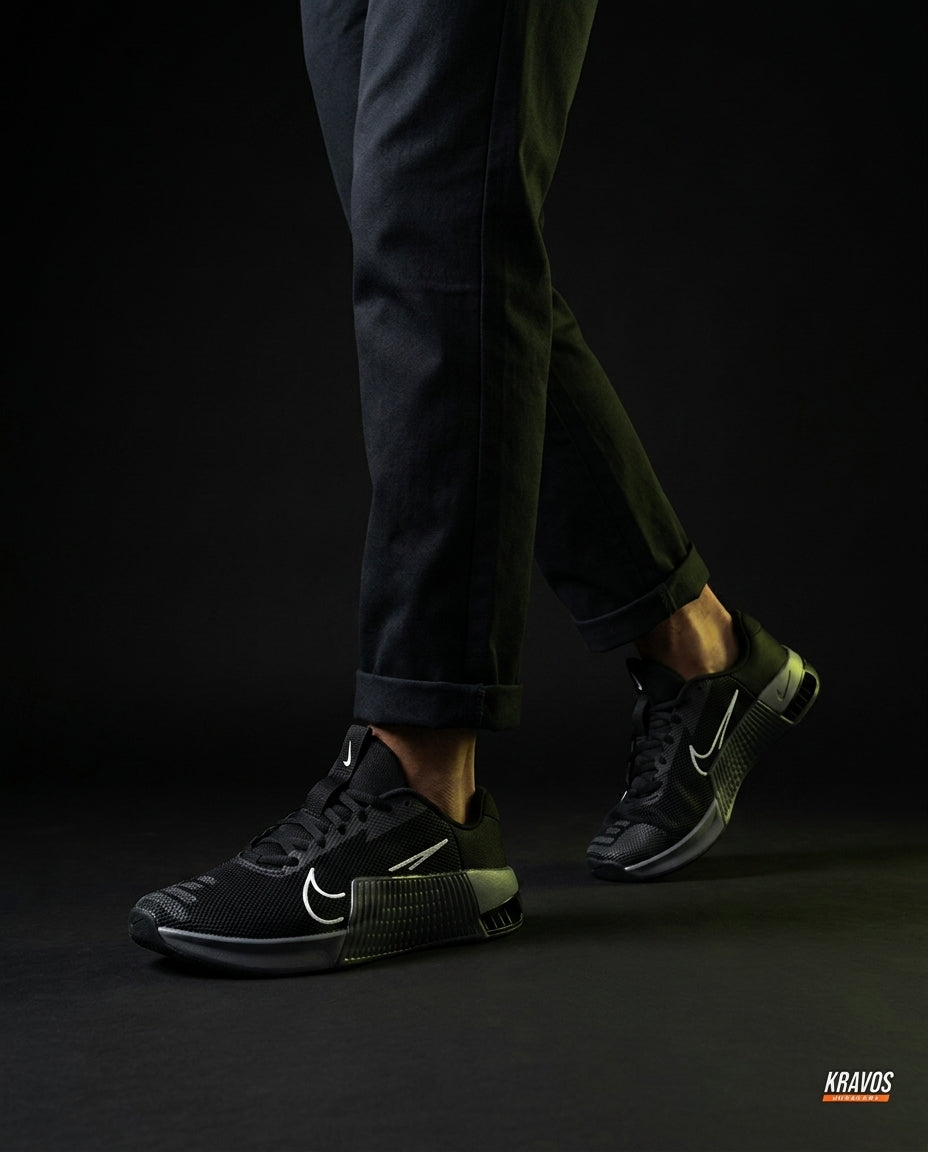 NK Mesh Ribbed Training Trainer Black Grey