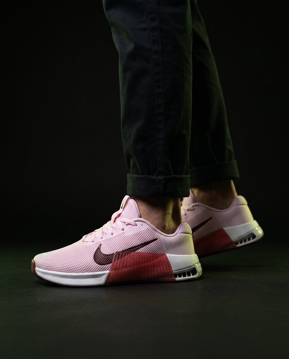 NK Mesh Ribbed Training Trainer Pink White Maroon