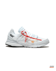 NK Mesh Sock-Fit Deconstructed Runner White Red #whitered