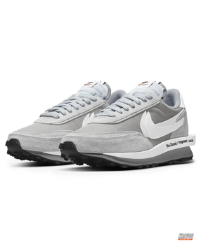 NK Mesh Suede Layered Waffle Runner
