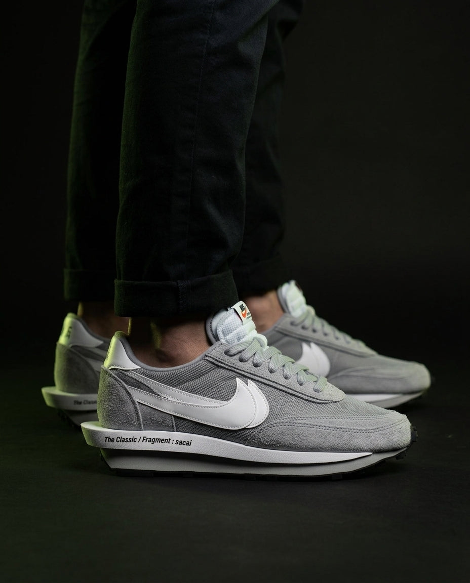 NK Mesh Suede Layered Waffle Runner