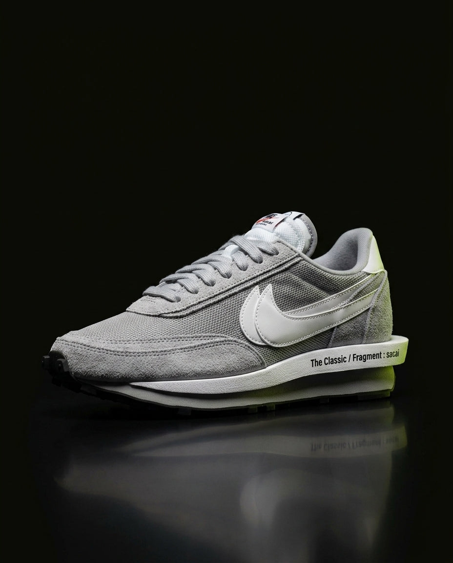 NK Mesh Suede Layered Waffle Runner