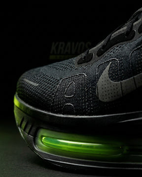 NK Mesh Visible-Airbag Running Trainer Black Volt