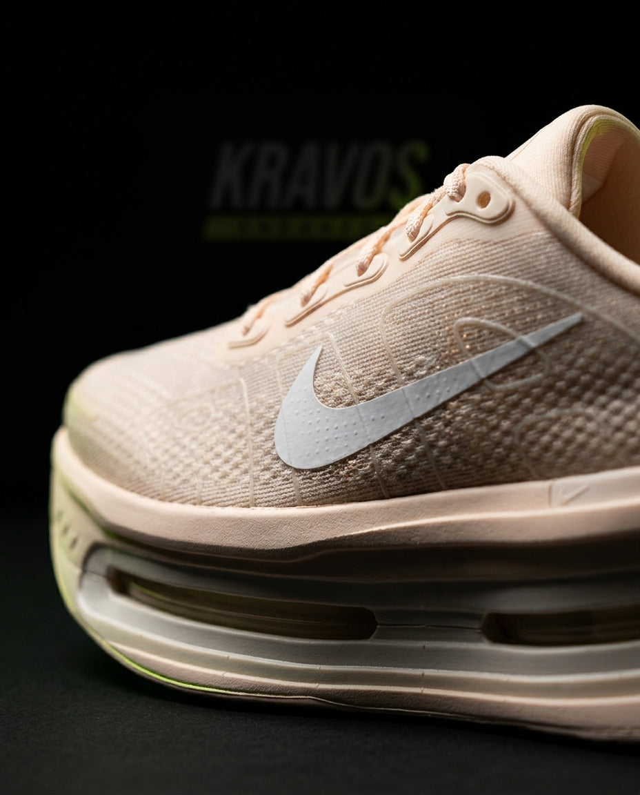 NK Mesh Visible-Airbag Running Trainer Pale Peach