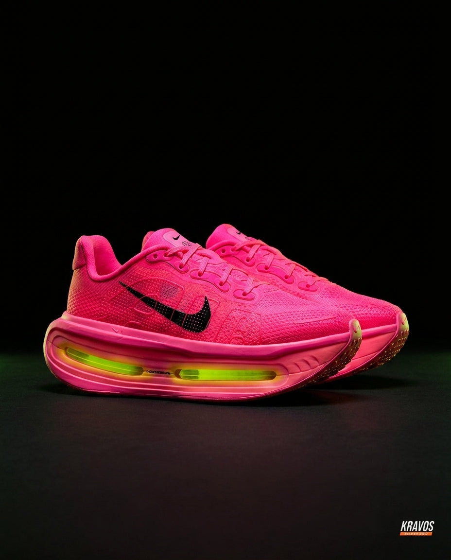 NK Mesh Visible-Airbag Running Trainer Pink Volt